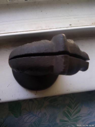 Vtg mcm cast iron - vtg, head