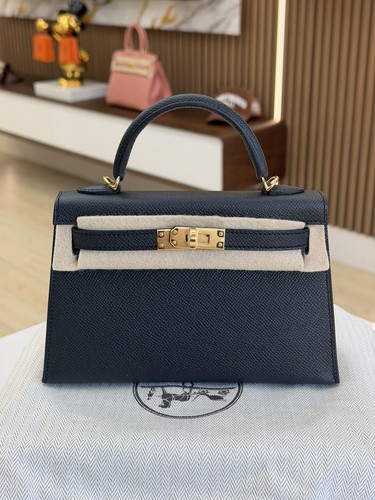 Bnib hermes mini kelly black - hermes,
