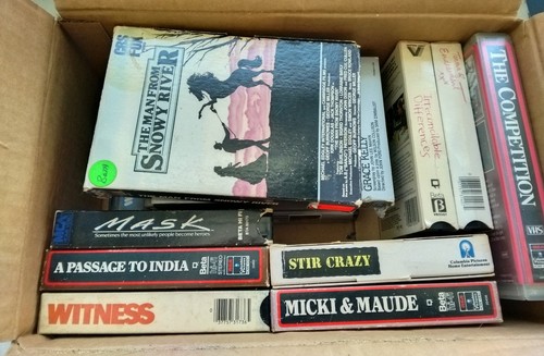 Betamax movie collection - collection, vhs