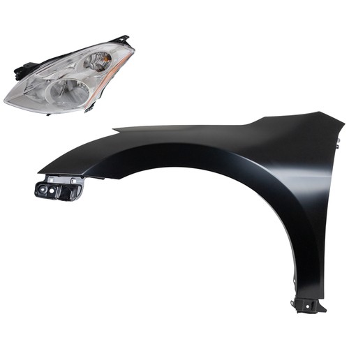 Fender headlight set - fender, for