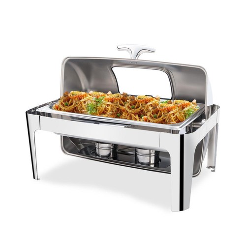 Quart roll top chafing dish - quart,