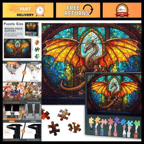 1000 piece dragon - 1000-piece,