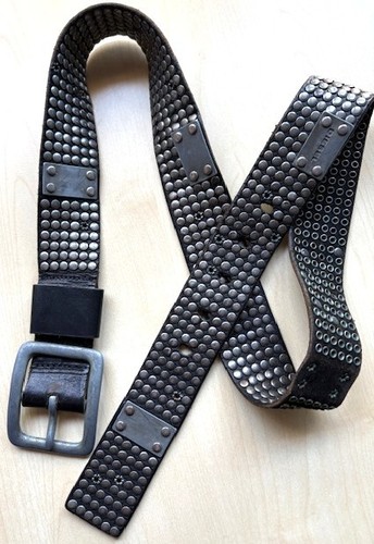 Diesel studded belt mens - belt,