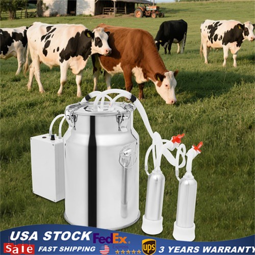 Pulsation electric cow milking - electric,