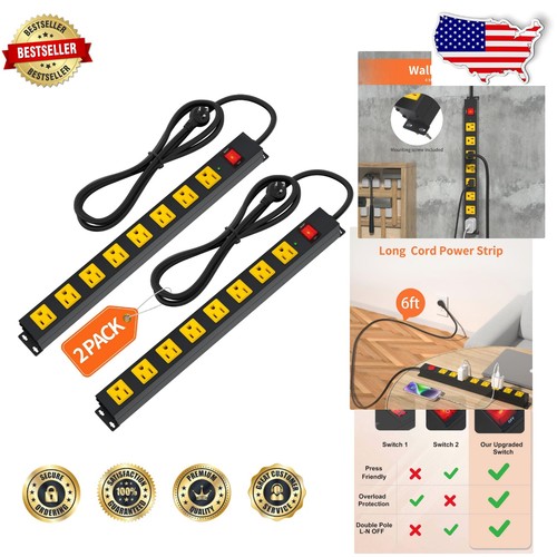 Professional outlet power - professional, 8-outlet