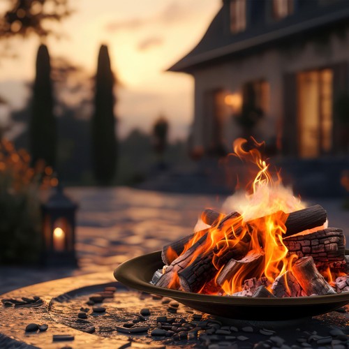 Fire bowl 24in firepit - fire,
