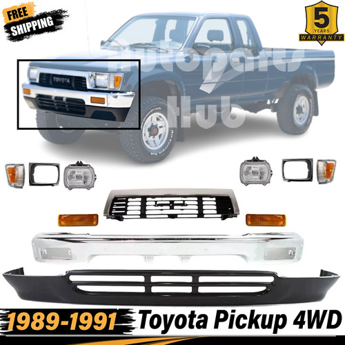 Front bumper face bar chrome - bumper,