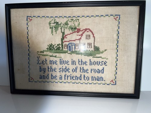 Vtg primitive framed - ,