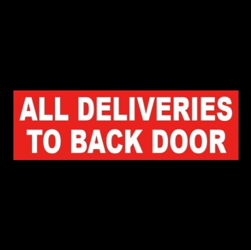 All deliveries back - deliveries, to