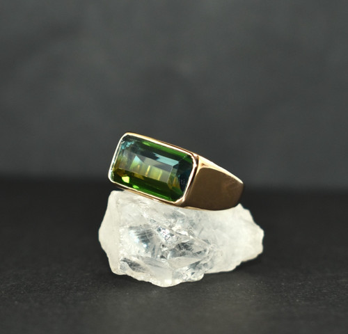 Green tourmaline 100 copper - green,