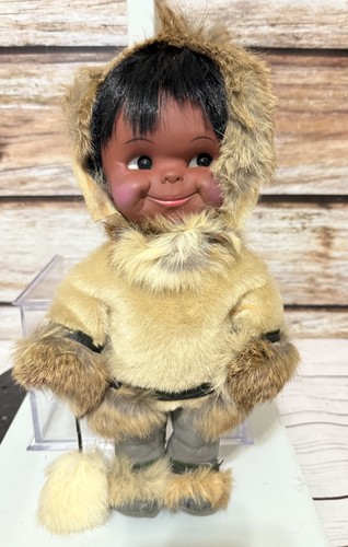 Vintage eskimo inuit doll - vintage,