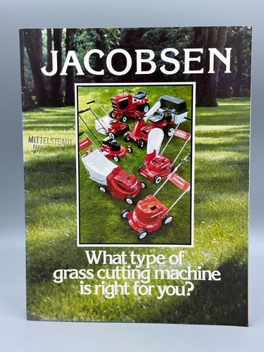 1977 jacobsen lawn tractors - lawn,