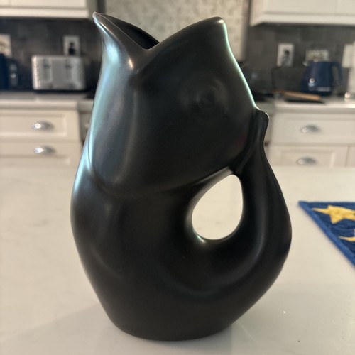 Large dark brown - large, gurglepot