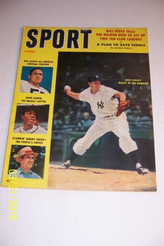 1958 sport magazine - new, york
