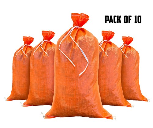 Sandbags orange empty - 10,