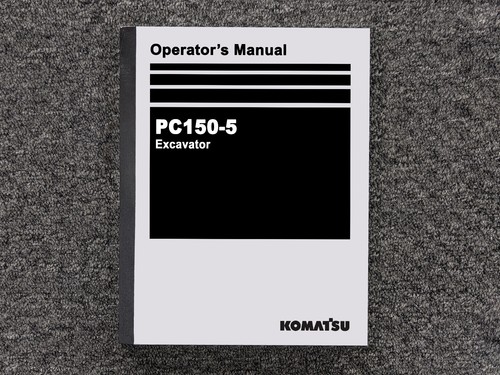 Komatsu excavator pc150 - komatsu,