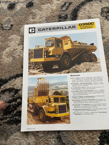 Caterpillar cat d350c - caterpillar,