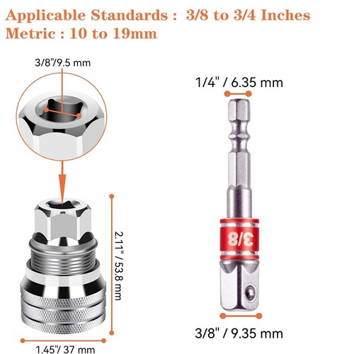 Universal adjustable socket - universal,