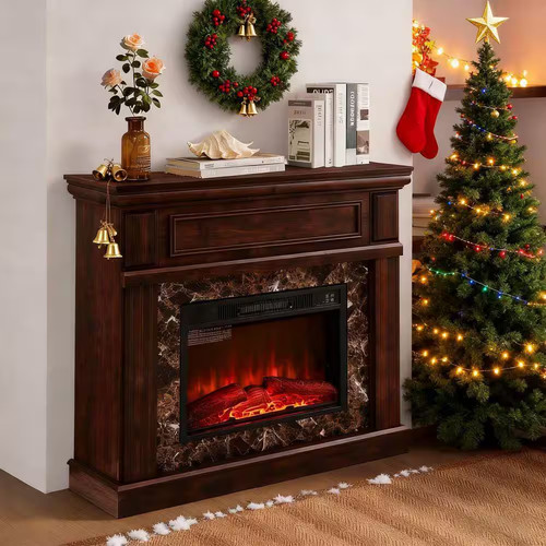 W freestanding wooden - 41, in.