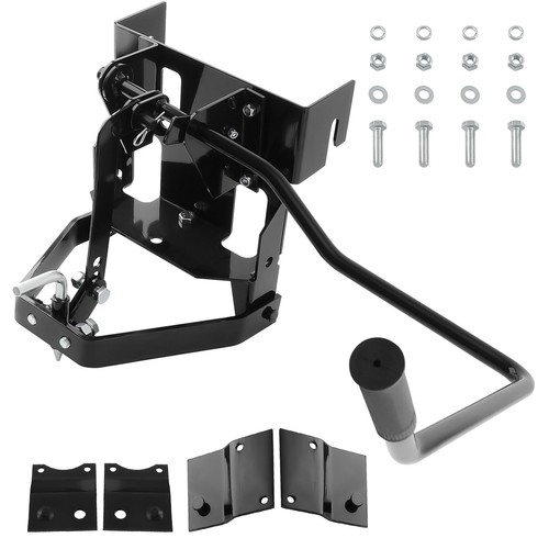 Rear mounted sleeve hitch - mounted,
