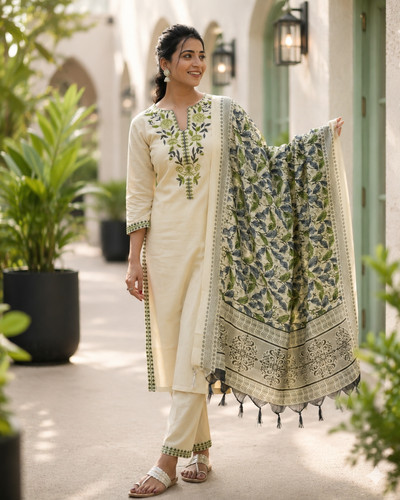 Women cotton kurta pant - women’s,