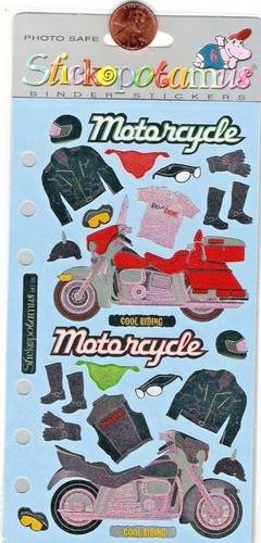 Stickopotamus motorcycle theme - stickopotamus,
