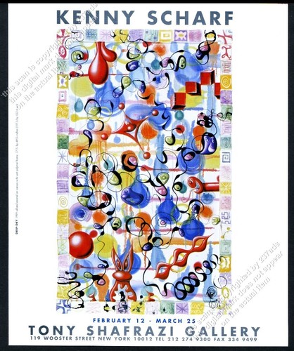 2000 kenny scharf drip - kenny, dry