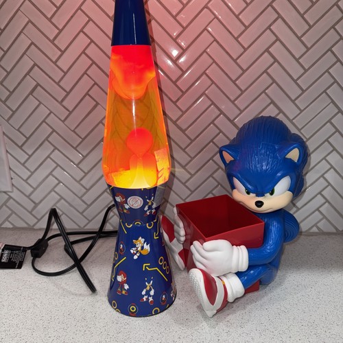 Sonic the hedgehog lava lamp - sonic,