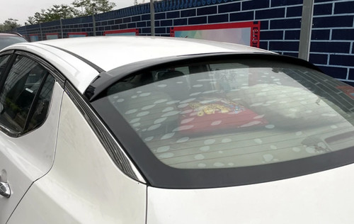 Rear window roof spoiler wing - rear,
