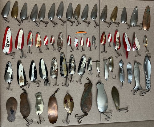 Lot vintage tackle metal - lot,