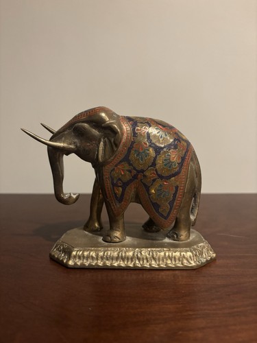 Vintage brass elephant color - vintage,