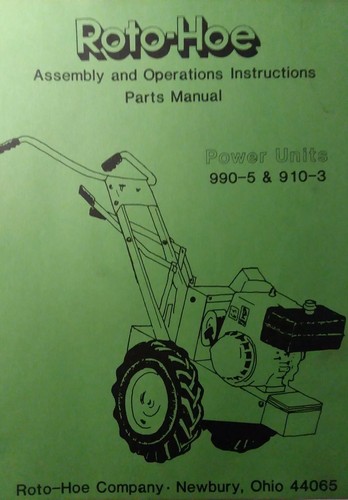 Roto hoe 990 910 - roto-hoe,
