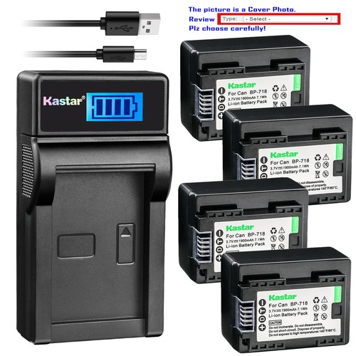 Kastar battery lcd usb charger - battery,