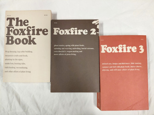 Vintage foxfire books - foxfire,