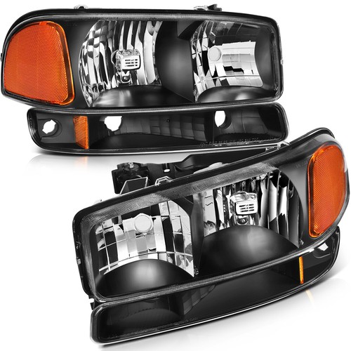 Black headlight bumper light - headlight,