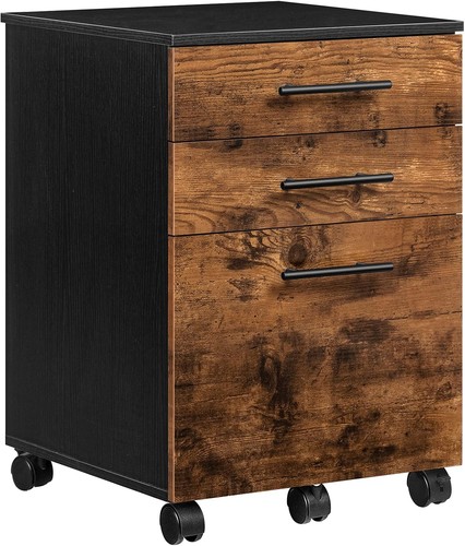 Drawer file cabinet - cabinet,, wooden