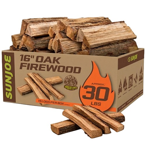 Sun joe oak firewood - sun, 16"