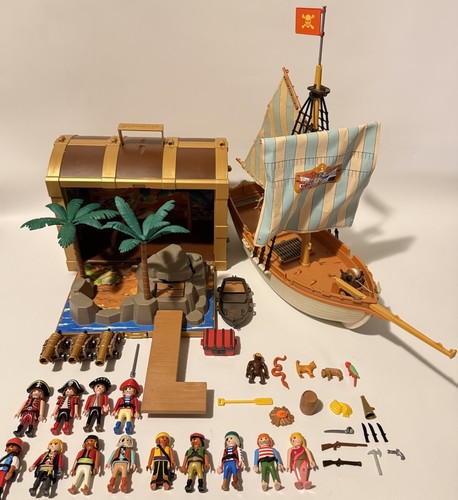 Vintage playmobil pirate - vintage,