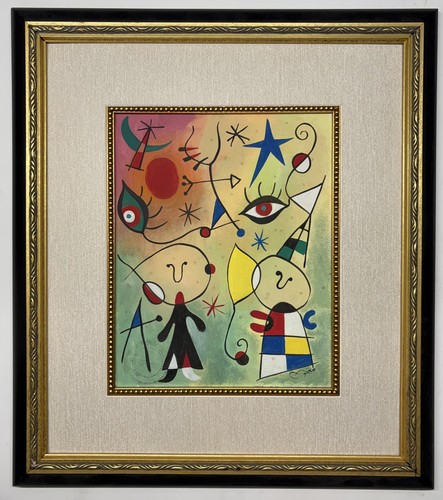 Joan miro watercolor paper - watercolor, on