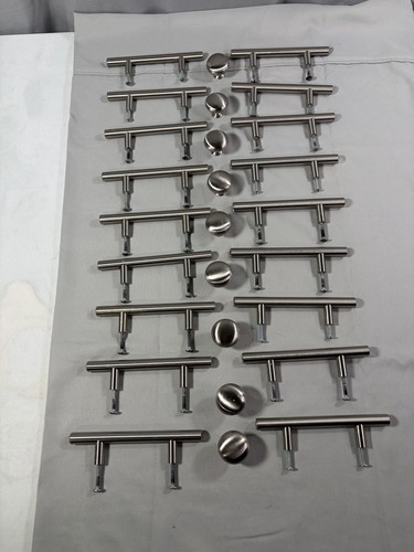 Brushed nickel cabinet - 18-,