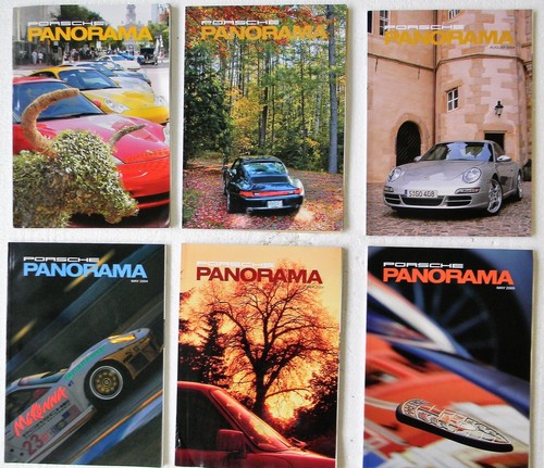 Porsche panorama magazine 6 - porsche, magazine,