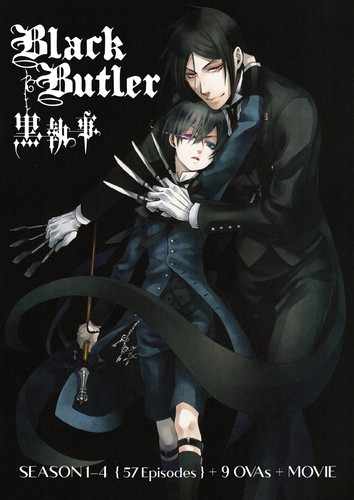 Dvd black butler kuroshitsuji - dvd,