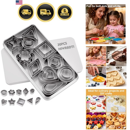 30pcs mini cookie cutters - 30pcs,