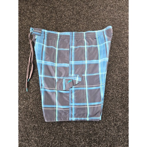Speedo mens blue - blue, plaid