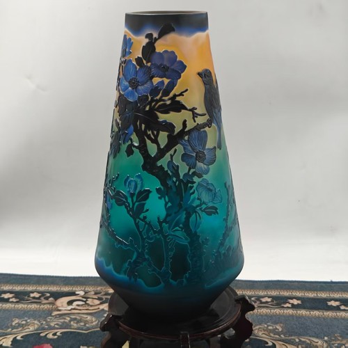 Galle signed cameo art - galle,