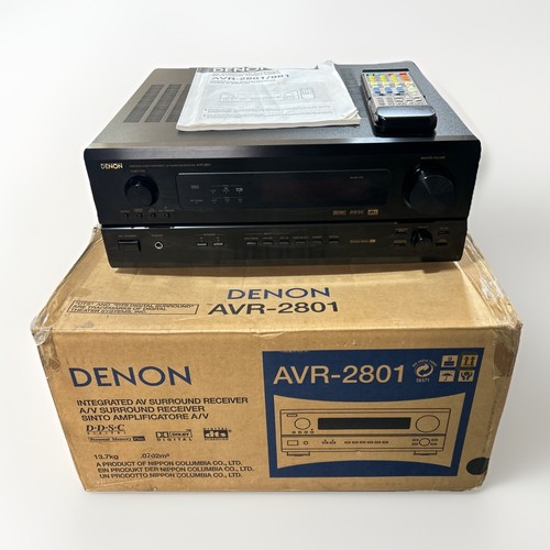 Denon avr 2801 surround sound - denon,