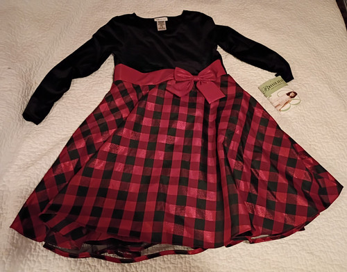 Bonnie jean black velvet - black, &