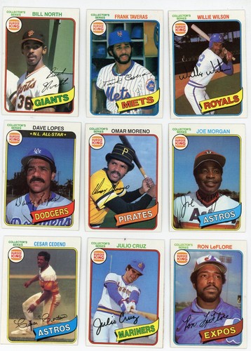 1980 topps burger - 1980, king