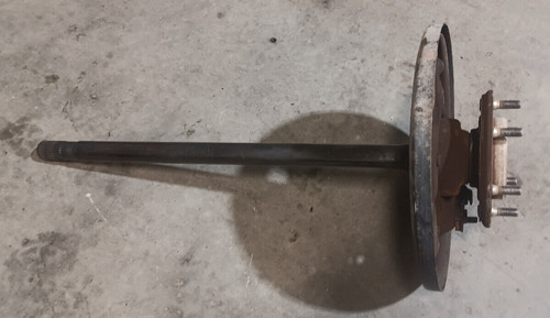 Rear axle shaft with - rh,