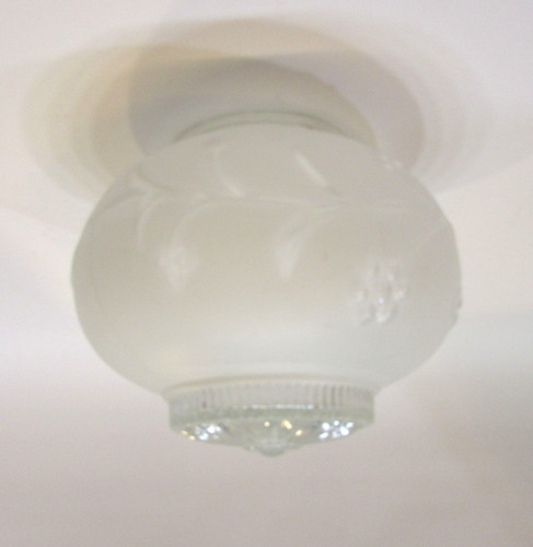 Vintage 1950 frosted - frosted, clear